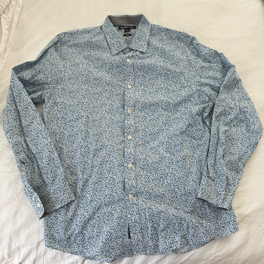 Michael Kors Dress Shirt Size Large